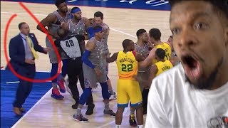 LMFAOO STEPHEN A SMITH FIGHTS EMBIID amp BLEDSOE BUCKS vs SIXERS HIGHLIGHTS [upl. by Radford]