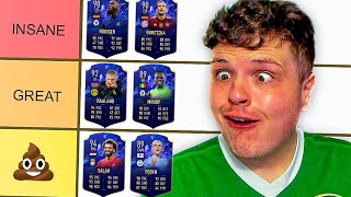 RANKING EVERY TOTY HONOURABLE MENTIONS ON FIFA 22  Honourable Mentions Tier List [upl. by Cinimmod]