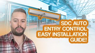 StepbyStep Guide Installing SDC Auto Entry Control on Storefront Glass Doors [upl. by Rubenstein]