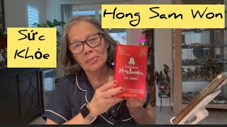 Vlog 677 Sức Khỏe Có Nên Uống Nước Sâm Hong Sam Wow Không [upl. by Nikolaus413]