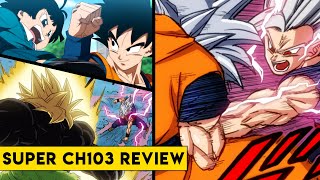 Gohan vs Goku Vegeta amp Broly Dragon Ball Super Chapter 103 Review [upl. by Assert920]