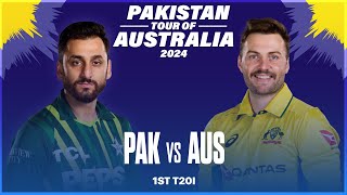 🔴 Live Pakistan Vs Australia Live – 1st T20  PAK Vs AUS  Pakistan Live Match Today  1st Innings [upl. by Eriha]