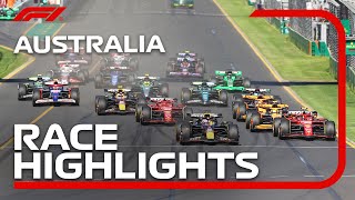 Race Highlights  2024 Australian Grand Prix [upl. by Ylrehs]