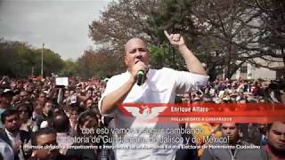 Última semana de precampaña  Enrique Alfaro 2018 [upl. by Airym]