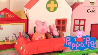 Jouets de Peppa Pig fait les courses en ville Camion de Musée Shopping Playset [upl. by Cosma]