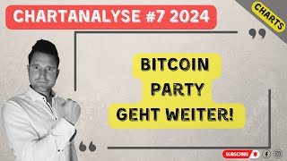 72024 CHARTANALYSE Gold Silber Bitcoin Ethereum  quotBitcoin Party geht weiterquot [upl. by Mariand]