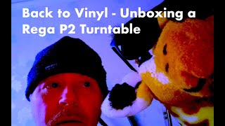 Back to Vinyl  Unboxing a Rega P2 Turntable [upl. by Arvo]