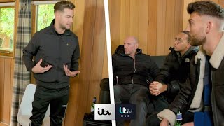 Chris Hughes Teaches The Boys How To Check For Testicular Cancer  The Real Full Monty On Ice  ITV [upl. by Oiratno316]