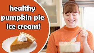 Pumpkin Spice Nice Cream Recipe  raw amp vegan [upl. by Neiht570]