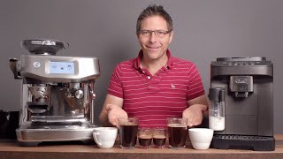 Breville Barista Touch Impress vs Delonghi Magnifica Evo [upl. by Yeoz113]