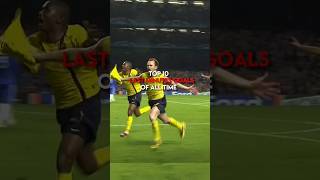 Top 10 Last Minute Goals Of All Time Part2 shorts football fyp [upl. by Lloyd]