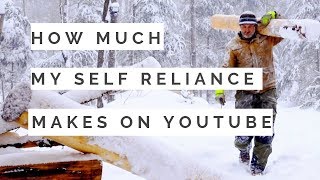 How much My Self Reliance makes on Youtube  Future Millionaire Finances  YT Business Model [upl. by Dadivitan]