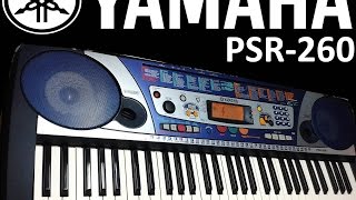 YAMAHA PSR260 [upl. by Ennovyhc]