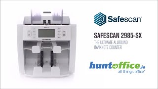 Safescan 2985SX Automatic 15 Pocket Banknote Value Counter [upl. by Jeri]