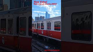 New Video Red Lines At CharlesMGH train mbta redline [upl. by Ettebab101]