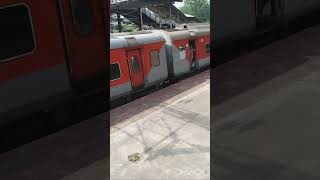 TATA nagar exp passingnew trend youtubeshorts railway shortsviral [upl. by Llehcnom]