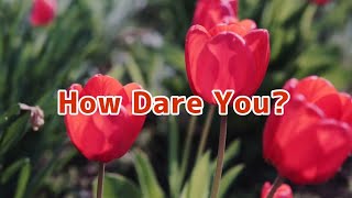 How Dare You LYRICS [upl. by Barbara]