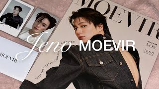 Unboxing JENO x MOEVIR Magazine B ver [upl. by Nylasej]