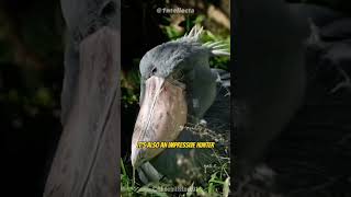 Shoebill  Prehistoric Dinosaur Looking Bird [upl. by Gnoz]