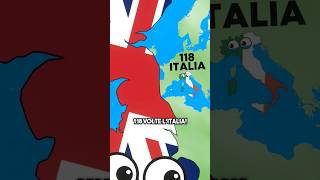 LIMPERO più GRANDE di sempre 🗿🇬🇧 geografia italia uk granbretagna inghilterra impero storia [upl. by Tik]