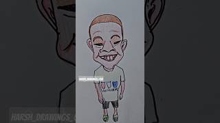 New art trend 😅funny drawings new art shortsfeed shorts [upl. by Adnirod]