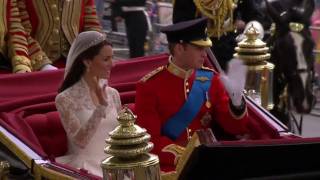 Celebration as the Royal Couple return to Buckingham Palace [upl. by Fruma]