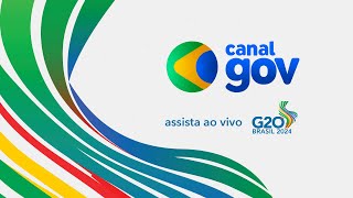 🔴G20  Recepção de Líderes e Assinatura da Aliança contra Fome [upl. by Schmitt184]