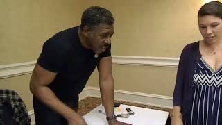 Spooky Empire 201704 Logan meets Ernie Hudson 1 [upl. by Shantha]