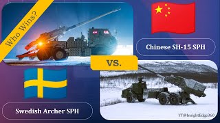 SH15 Howitzer vs Archer Artillery System  155mm Self Propelled Howitzer Comparison [upl. by Ede]