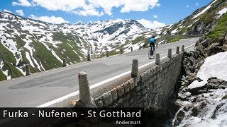 Giants of Switzerland  Furka Nufenen amp St Gotthard  Cycling Inspiration amp Education [upl. by Trillbee559]