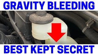 NEVER Bleed Brakes Until Watching This Gravity Brake Bleeding [upl. by Aihsyn]