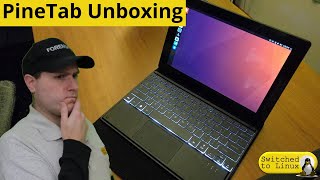 PineTab Unboxing [upl. by Blinni]