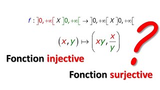 EXERCICE SUR LES APPLICATIONS INJECTIVITE SURJECTIVITE BIJECTIVITE NIVEAU 1 BAC SM [upl. by Ahsirt]