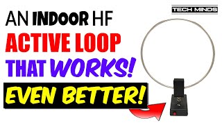 GA800 Active Loop Antenna for 10kHz to 159MHz With No Tuning [upl. by Nauwtna]