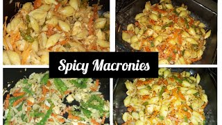 Spicy Macronies RecipeChicken Macronie Easy Cook When you Hungry [upl. by Milak]