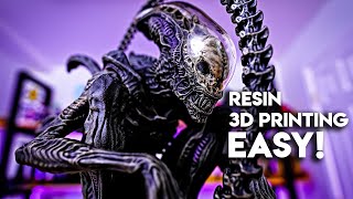 My Simple Resin 3D Printing Process  From A to Z [upl. by Eillas565]