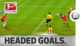 Top 10 Headed Goals of All Time [upl. by Acsot]