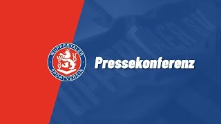 Pressekonferenz vor Wuppertaler SV  MSV Duisburg  Regionalliga 2425 [upl. by Anastatius897]