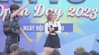 VƯƠNG VẤN  AI KHÓC CHO EM  HANA CẨM TIÊN LIVE TẠI TRƯỜNG NGUYỄN TẤT THÀNH CỰC SUNG [upl. by Troy741]