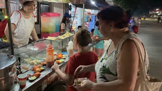 KIDS TRYING FILIPINO STREET FOOD FOR A FIRST TIME Did they liked it [upl. by Flieger]