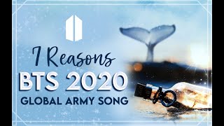 2020 Global ARMY Song “7 Reasons” Official MV Gracie Ranan ft ARMY Turn on English CC [upl. by Suiramad]