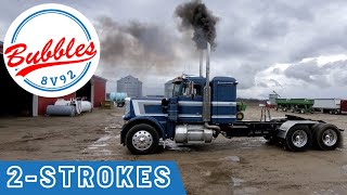 Two Stroke Detroit Compilation  12V71  8V92  6V71  8V71  16V71 detroitdiesel Peterbilt [upl. by Wohlert]