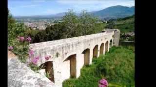 Ancient Spoleto Italy  In the Umbrian Foothills of the Apennines [upl. by Ateinotna128]