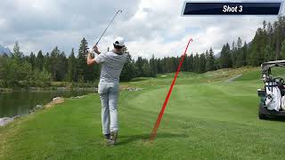 Silvertip Golf Resort Course Playthrough in AB Canada [upl. by Katzen]