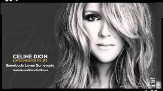 Celine Dion  Somebody Loves Somebody New Song 2013 [upl. by Anigal]