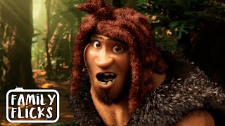 Grugs Terrible Inventions  The Croods 2013  Family Flicks [upl. by Uria831]