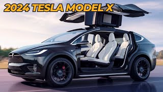 New 2024 Tesla Model X Plaid Review With Interior Enhancements And More [upl. by Anoiek]