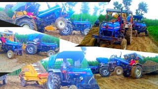 Tractor  Tractor ripper loading soil [upl. by Gavin501]