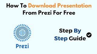 How To Download Presentation From Prezi For Free [upl. by Rubie]