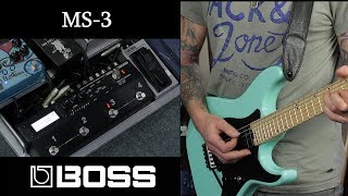 Introducing the BOSS MS3 Multieffects and Pedal Switcher [upl. by Nicholas]